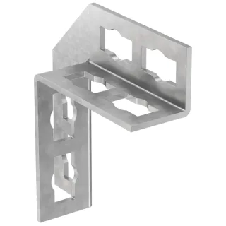 Fischer Universalwinkel PUWS 4x4 zinklamellenbeschichtet - 542710