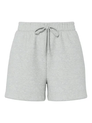 PIECES - PCCHILLI SUMMER HW SHORTS UB NOOS BC Light Grey Melange - Gr. - XL