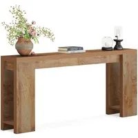 Tribesigns Konsolentisch 160 x 29.5 x 85 cm Beistelltisch Flurtisch, Sofatisch für Kleinen Raum