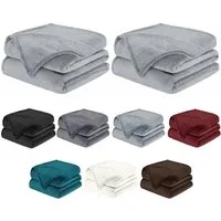 Wohndecke, flauschige Kuscheldecke, weiche Decke, Überwurfdecke, BARBONS, atmungsaktiv, super weich und flauschig, hochwertig