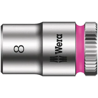 Wera 8790 HMA Zyklop-Steckschlüsseleinsatz mit 1/4"-Antrieb, metrisch Leuchtpink - 05003507001