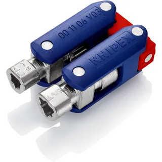 KNIPEX Schaltschrankschlüssel DoubleJoint 62 mm - 001106V03