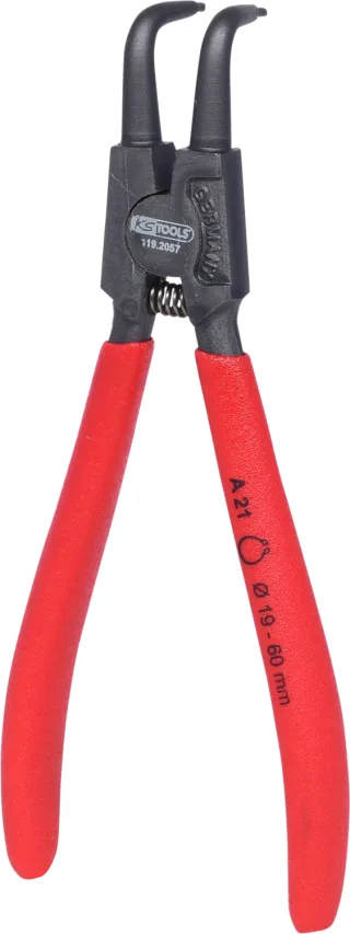 KS Tools Aussen-Sicherungszange, abgewinkelt - 119.2057