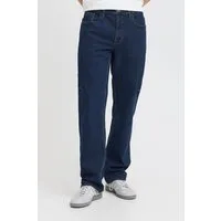 Blend Straight-Jeans aus Baumwollmischung mit Elasthan, Straight Fit, pflegeleicht