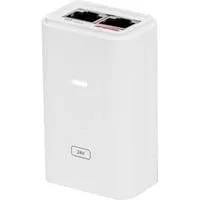 PoE-Injektor 24V, 7W, Gigabit weiß