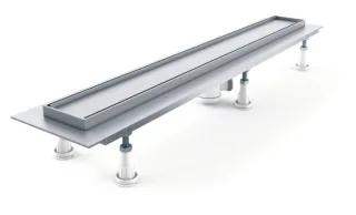 Neuesbad Duschrinne L: 700, B: 80, H: 120 mm OLP70ST