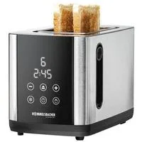 Toaster Sunny TO 850 edelstahl/schwarz, 800 Watt, für 2 Scheiben Toast