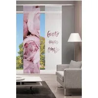 Vision S Schiebegardine ROSANA (1 St), Paneelwagen, halbtransparent, HxB: 260x60, BAMBUS OPTIK