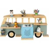 Little Goldie Kinderregal Tonie Regal für 30 Tonies – Bus Motiv – Toniebox 1 & 2