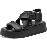 MARCO TOZZI Keilsandalette, Plateau, Sommerschuh, Riemchensandale mit Feel Me-Ausstattung
