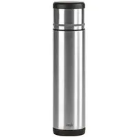 Emsa Isolierflasche Mobilty, Edelstahl schwarz, SAFE LOC-Verschluss, 100% dicht, 12h heiß/24h kalt