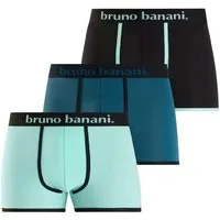 Bruno Banani Boxer Boxershorts für Herren (Packung, 3-St) mit modischen Einfassungen