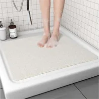 Diwzbyn Duschmatte rutschfest 53x53 cm Badewannenmatte Badematte Höhe 10 mm