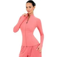 Smilodox Outdoorjacke Nexa, Trainingsjacke Damen, Slim Fit Jacke für Gym, Freizeit & Yoga Figurbetont, Stehkragen, Elastisches Material, Front-Zipper, Sport