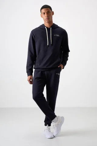 Herren Kapuzensweatshirt und Hose Set