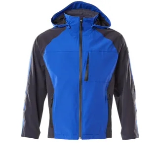 MASCOT Hard Shell Jacke UNIQUE Kornblau / Schwarzblau XL - 18601-411-11010-XL