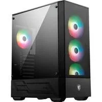 MAG FORGE 112R , Tower-Gehäuse schwarz, Tempered Glass