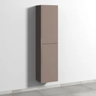 Sanipa 3way Hochschrank mit 2 Türen, Taupe-Matt BP0951T