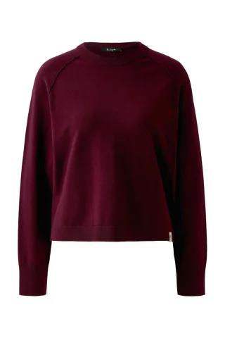 Miss Lagotte - Lässiger Pullover rot - Gr. - 36