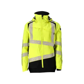 MASCOT Herren Hard Shell Jacke ACCELERATE SAFE Hi-vis Gelb / Schwarz 4XL - 19301-231-1709-4XL