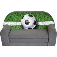 FORTISLINE Kindersitzgruppe Kindersofa "MINI" Kindercouch zum Aufklappen W386