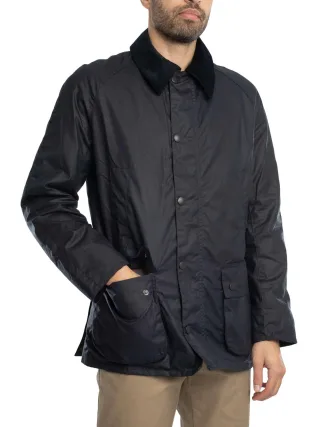 Barbour Ashby Wachsjacke, Blau
