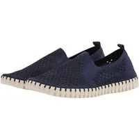 Ilse Jacobsen TULIP140MEN Slipper Plateausohle, atmungsaktive Mikrofaser, hoher Tragekomfort