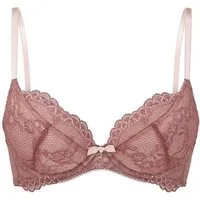Gossard Dekolleté-BH Lace Push-Up BH Cinder Rose (Push-Up, 1-tlg., Spitze/Netz) verführerisch sexy