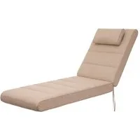 Hobbygarden Polsterauflage Liegenauflage 204x60x10 cm „Malaga“ – extra dicke Gartenliege Auflage, wasserdicht wendbar, für Sonnenliege & Deckchair Made in EU