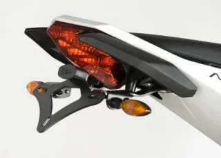 R&amp;G Kennzeichenhalter Heckumbau Husqvarna Nuda 900 / Nuda 900 R Bj. 2012-2015 eintragungsfrei