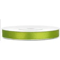partydeco Satinband 25 m x 6 mm Rolle Geschenkband Schleifenband Deko Satin Band Dekoband