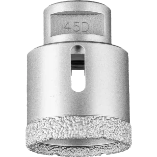 PFERD TOOLS Diamant-Trockenbohrer DCD FL Ø45 mm M14 für Fliesen (Winkelschleifer) - 68300131