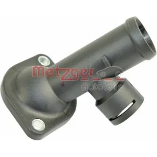 Metzger K?hlmittelflansch vorne links Audi Seat Skoda VW 4010122