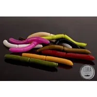Libra Lures Kunstköder Libra Lures Fatty Dying Worm Kunstköder Forelle ver. Ausführungen 65mm, (10-St), Sieht aus wie ein echter Tauwurm
