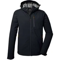 Killtec Softshelljacke KOS 259 MN SFTSHLL JCKT Wasserabweisende Softshelljacke mit verstellbarer Kapuze