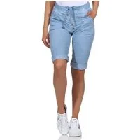 CLEO STYLE Bermudas Damen Bermuda 20828 34-38 Hellblau