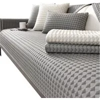 Zyronn Sofaschoner Sofabezug Sofa-Schutzbezug, Waschbare rutschfeste Sofabezüge, für Ecksofas mit 1, 2, 3 oder 4 Sitzen