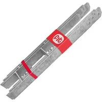Wickey H-Pfostenanker MasterLock H-Bodenanker – Für Klettergeräte der Fit Serie, für Wickey Fit-Serie, Einbetonieren + Verschraubung, (stabile Verankerung für hohe Beanspruchung, 8-St., Verfügbare Sets: 2er, 4er, 5er, 6er, 8er – passend je nach Gerät