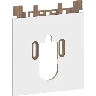 Geberit Designplatte AquaClean Sela unten weiß-alpin, 242903111 242903111