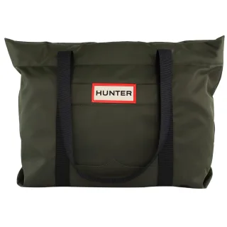 Hunter Original Nylon Dunkeloliven Tragetasche