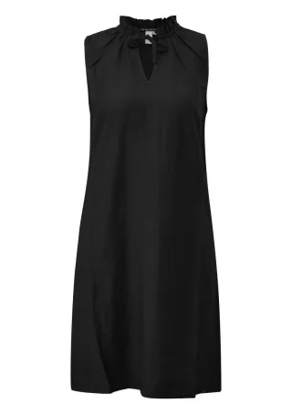 Q/S designed by - Kleid ohne Arme schwarz - Gr. - 32