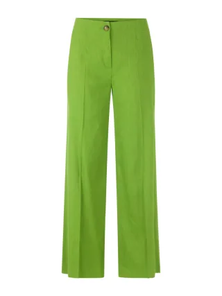 Marc Cain Collections - Hose WAUKEE aus Leinen-Viskose garden green - Gr. - 40