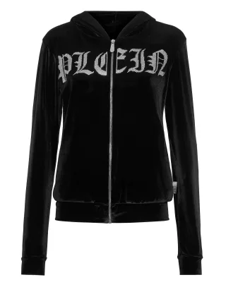 Sweatjacke Mit Kapuze Gothic Plein