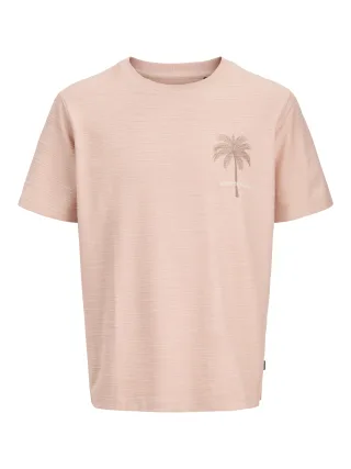 JACK&JONES - JPRBLAEMMETT SS TEE Misty Rose - Gr. - XL