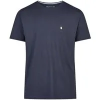 Phil & Co. Pyjamaoberteil Herren Pyjamashirt mit kurzem Arm (1-tlg) Baumwolle