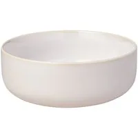 Villeroy & Boch Müslischale Bol 16 cm Crafted Cotton, Premium Porcelain, Buddha Bowl, Poké Bowl, Müslischale, 550 ml, Ø16cm, Premium Porcelain