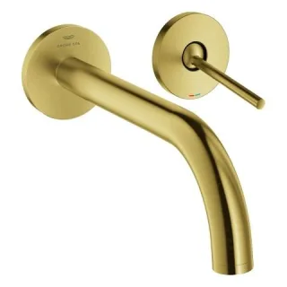 GROHE 2-Loch Waschtisch Unterputzarmatur Atrio 29406 FMS Ausladung 221mm cool sunrise geb., 29406GN0 29406GN0