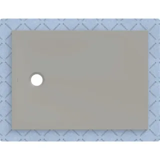 Geberit CleanFloor30 Duschfläche integriert, mit Dichtvlies, grau: 110x80cm,, 551005291 551005291