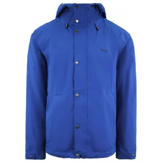 Barbour Knoden Mens Blue Jacke