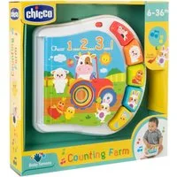 Chicco Lernspielzeug Zahlen Farmbuch